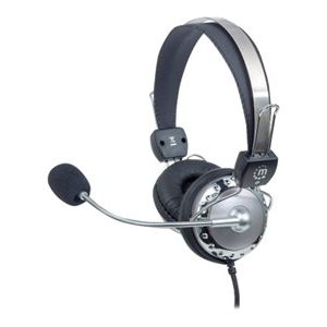 MANHATTAN Headset SLIM LINE Stereo
