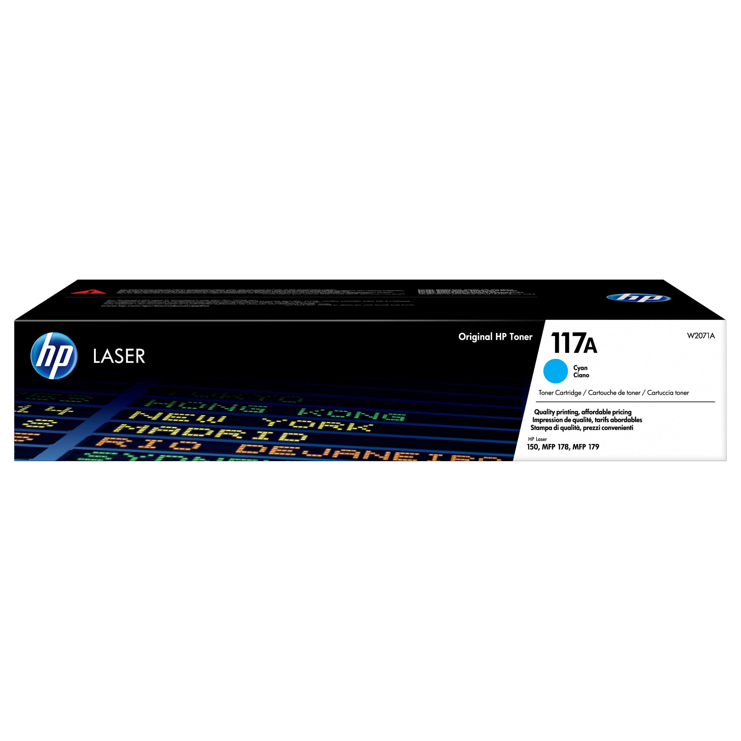 HP 117A Cyan Original Laser toner cartridge