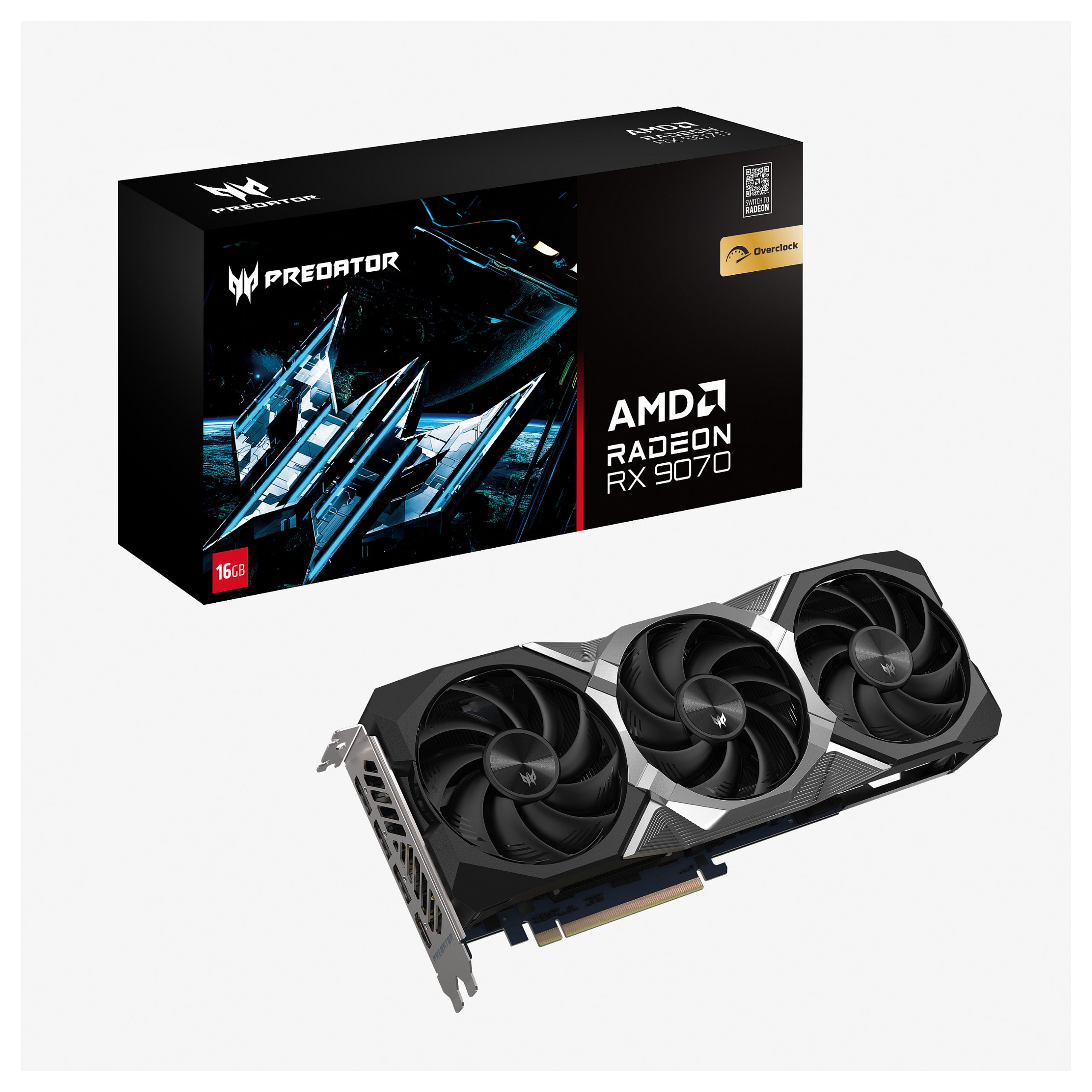 Acer Predator BiFrost Radeon RX 9070 OC 16GB