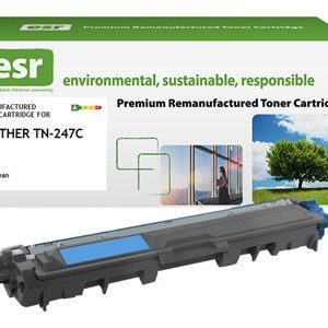 ESR cartr Brother TN-247C cyn reman 2.3k