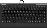 KeySonic ACK-595C+ Tastatur Büro USB QWERTZ Deutsch Schwarz