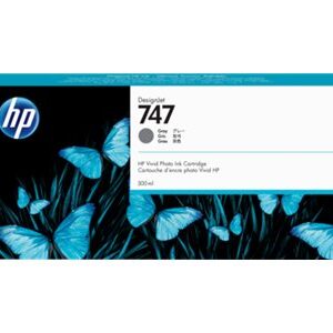 HP 747 300-ml Gray Ink Cartridge
