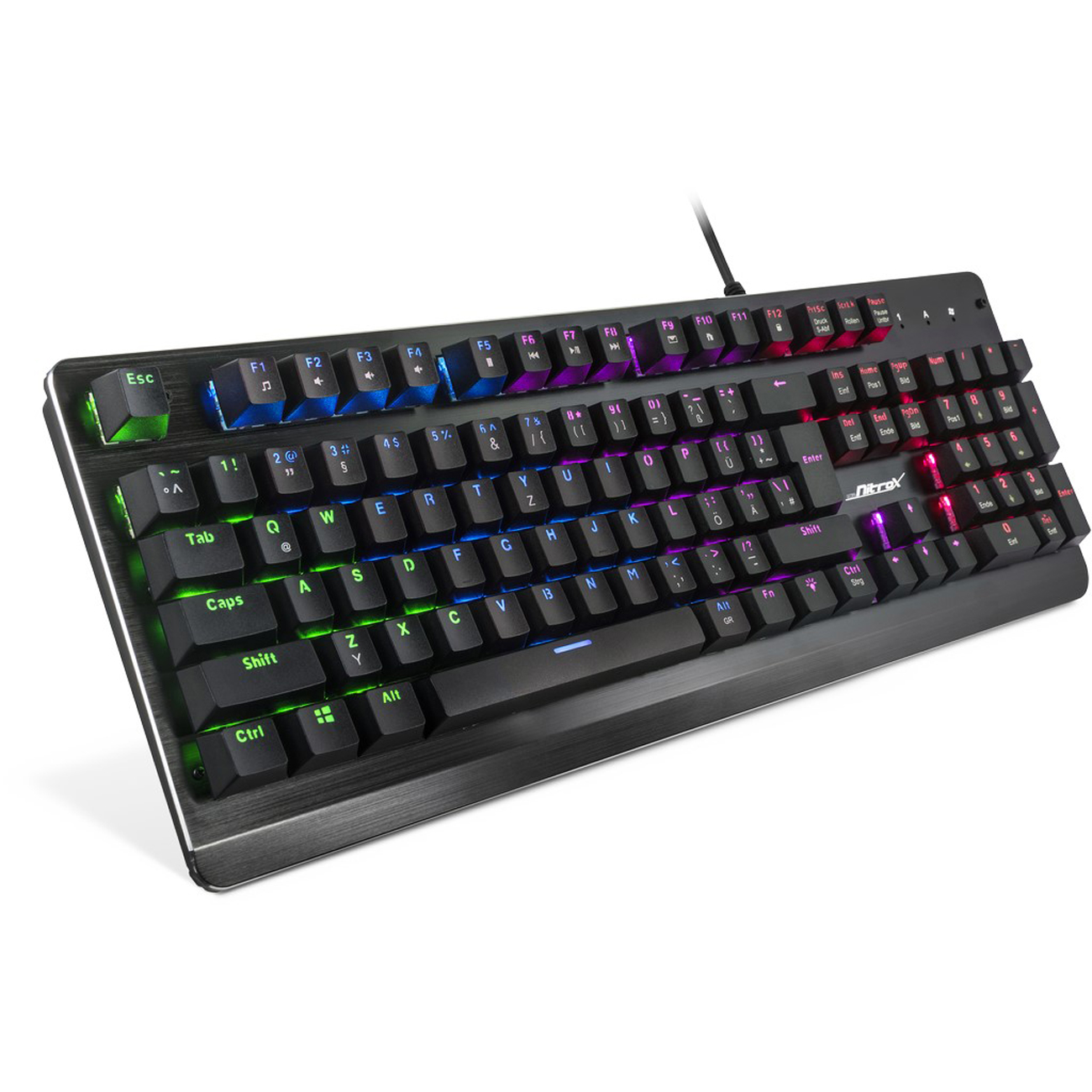 Inter-Tech Gaming Tastatur Nitrox NK-2000ME