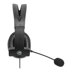 MANHATTAN Mono USB-Headset links / rechts tragbar 2m Kabel