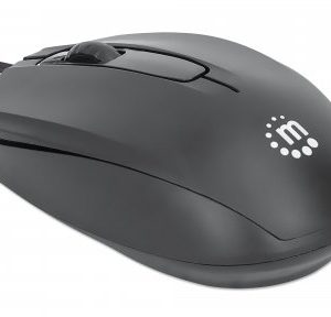 MANHATTAN Comfort II Optische USB-Maus schwarz
