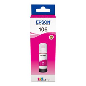 EPSON 1LB 106 EcoTank Magenta ink bottle