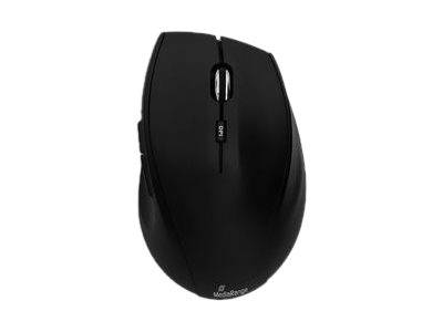 MediaRange Maus Highline optisch 5 Tasten schnurlos black