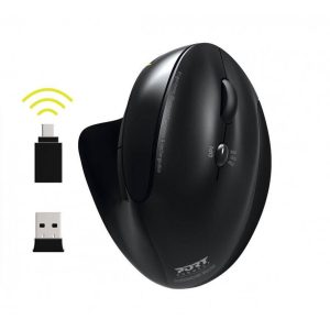 Port MOUSE ERGONOMIC RECHARGEABLE BLUETOOTH RIGHT HANDED