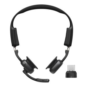 SHOKZ OPENMEET Bluetooth Knochenschall Headset USB C Port