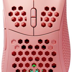 Deltaco Gaming Maus wireless, RGB, pink