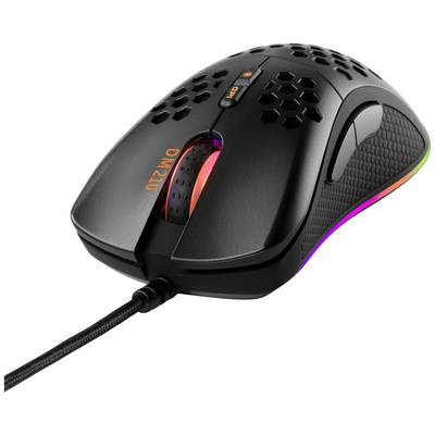 Deltaco Gaming Maus DM210 USB, RGB, schwarz