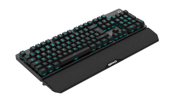 QPAD Gaming Tastatur Pro MK40 schwarz DE