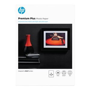 Fotopapier HP Premium Plus A4 20Stück 210x297mm Seidenmatt