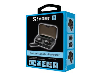 SANDBERG Bluetooth Earbuds + Powerbank