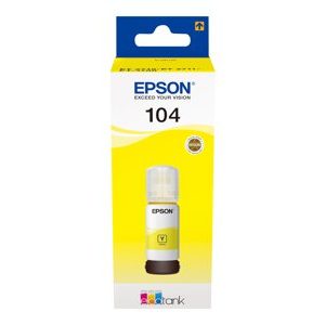 EPSON 1LB 104 EcoTank Yellow ink bottle