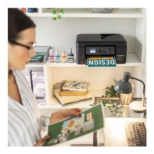 BROTHER Cyan ink bottle yield