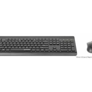 MANHATTAN Funk-Tastatur-Maus-Set MWK7350 schwarz