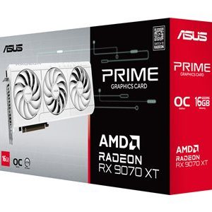 ASUS PRIME-RX9070XT-O16G-WHITE 16GB GDDR6 HDMI DP