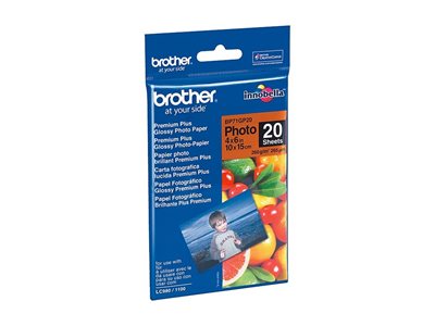 BROTHER BP71GP20 Fotopapier A6 20BL