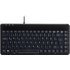 Perixx PERIBOARD-409 H, DE, Mini USB-Tastatur, 2 Hubs, schwarz – Bild 3
