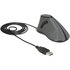 DELOCK ergonom. Maus vertikal optisch 5-Tasten + 1.8m Kabel – Bild 3